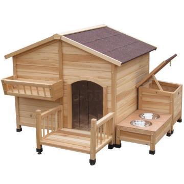 Dog House Large Golden Retriever Doghouse Outdoor Pet Cage Large Dog Cage Wooden Outdoor Anticorrosive Dog Room Supplies