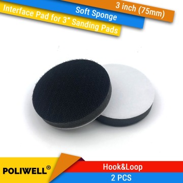 2PCS 3 Inch(75mm) Soft Sponge Interface Pads for 3