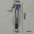 1pcs/bag ,65mm *13mm Pocket Clip folding knives Clip flashlight Clip or EDC tools with screws (No 05)