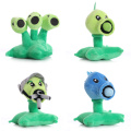 4 Style Plants vs Zombies Pea Shooter Plush Toys Doll PVZ Squash Plants Soft Stuffed Toy Doll for Children Kids Gifts