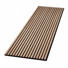 Eco-Friendly Acoustic Akupanel Natural Wood Slat Wall Panel