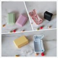 Solid Color Contact Lens Case Cute Mini Eye Contact Lens Care Kit Lens Container Lenses Box for Women Men