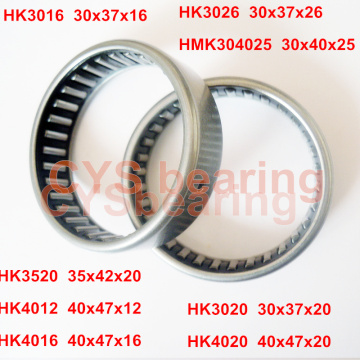 1PC HK3016 HK3020 HK3026 HMK304025 HK3520 HK4012 HK4016 HK4020 Drwan Cup Needle Roller Bearing