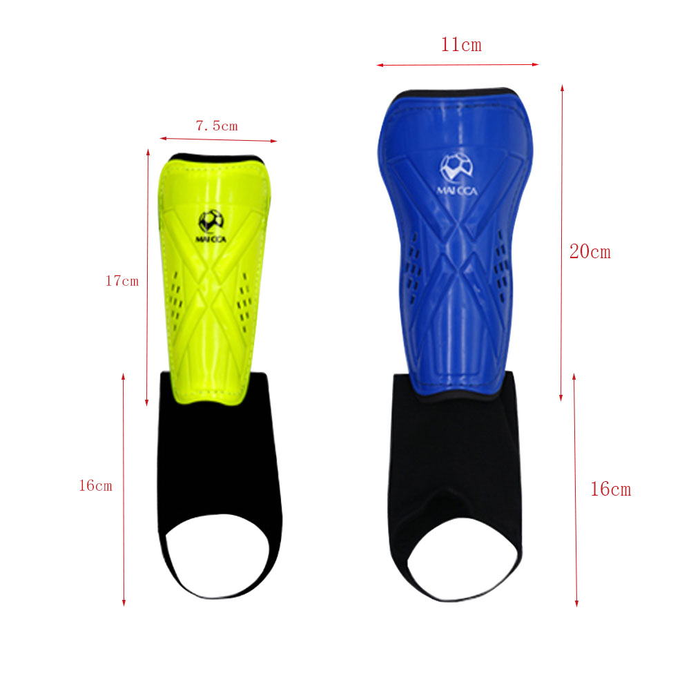 Kids Football Shin Guards Soccer Ankle Protection Leg Pads Calf Socks Belt Children Kick Boxing Taekwondo MMA Equipment