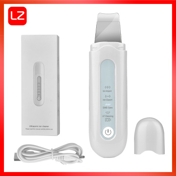 Ultrasonic Skin Scrubber Rechargeable Multipurpose Beauty Device Daily Skin Care Peeling Beauty Machine Instrument