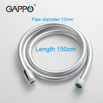GAPPO Plumbing Hoses PVC Flexible Shower hose Bathroom Pipe shower silicone hose Explosion Proof Pipes