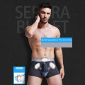 Men`s Breathe Underwear Bullet Separation Scrotum Physiological Men's Underpants Breathable Boxers Panties ropa interior hombre