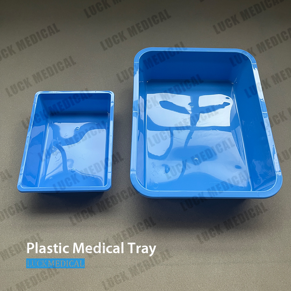 Plastic Medical Tray Blue 02