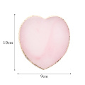 Fashion Resin Display Palette Practice Board Shelf Manicure Color Heart Pad Glue False Nail Art Gel Make Up Palette Tools