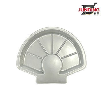 PP Fan Recyclable Shaped Packaging Tray