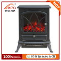 APG Artificial Freestanding Electric Wooden Wood Fireplace