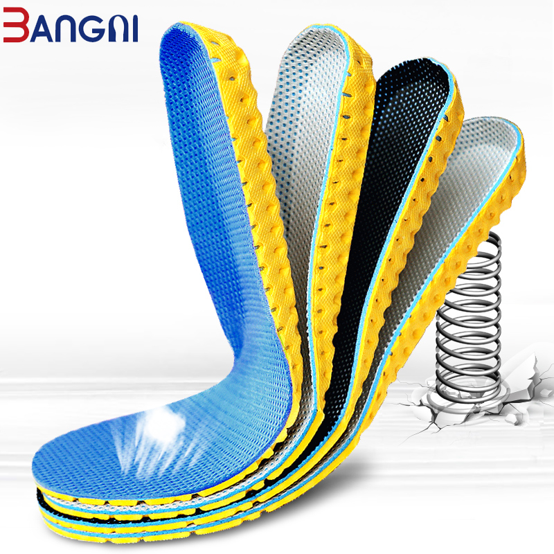 3ANGNI Memory Foam Shoes Insoles Sole Orthopedic Sport Arch Support Soft Pad Inserts For Woman Men Flat Feet Height Increase