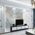 Photo Wallpaper Modern Light Luxury Gilt Marble Murals Living Room TV Sofa Abstract Art Wall Papers For Wall 3 D Papel De Parede