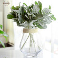 1 PC Artificial Flower Rabbit Leaves Floristry Plant Arrangement Wedding Home Decorative