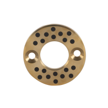 High-temperature Dry-running Oilless Self Lubricating Solid Graphite Inserted Bronze Thrust Washer