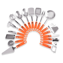 kitchen utensils stainless steel cooking tool set