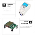 Digital Electric Energy Meter Single Phase DIN Rail Electricity Meter One Phase Two Wire Multifunction Electrical Meter