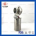 Food grade stainless steel clamp Pneumatic Valve