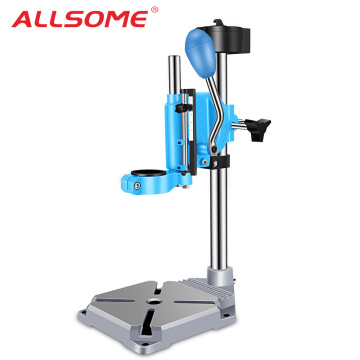 ALLSOME Drill Press Stand bench for Electric power Drill iron base Workbench Clamp for Drilling