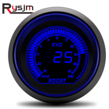 Auto Car Turbo Boost Gauge -30~0~35 PSI 2