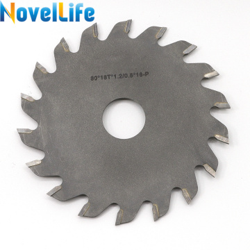 NovelLife 63mm 80mm HSS Circular Saw Blade for NovelLife R3 DIY Woodworking Table Saw Wooden Plastic Aluminum Plate Cutting