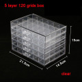 120 grids clear box