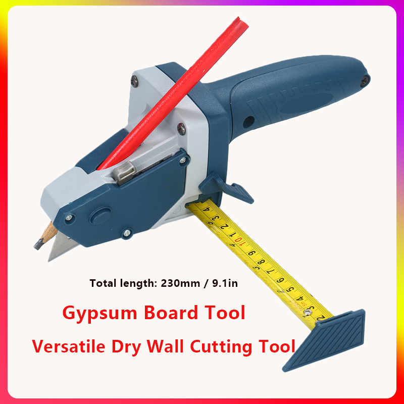 Gypsum Board Tool Gypsum Guide Cement Board Locator Woodwork Tile Contractor Cut Drywall Tool Gypsum Board Cutting Tool Set