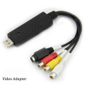Hot Sale E7WIN USB 2.0 Easy Cap Video TV DVD VHS DVR Capture Adapter Easier Cap USB Video Capture Device support Win10
