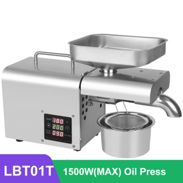 Home Automatic Oil Press Machine Commercial Nuts Seeds Oil Presser Pressing Machine For Nuts Walnut Linseed Olive Kernel etc