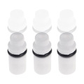 3pcs Home Practical Fitting Sand Mini White Hose High Pressure Washer Ceramic Nozzle Industrial Wet Blasting Professional Lance