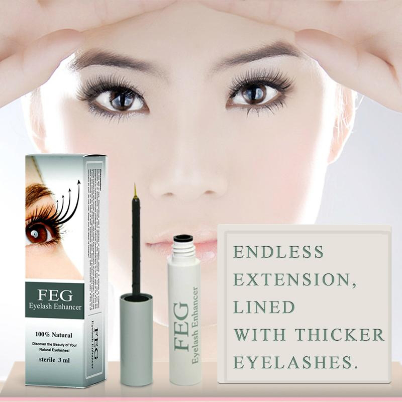 FEG Eyelash Growth Serum Mascara Lengthening Eyelash Enhancer Natural Herbal Medicine Mascara Eyelash Growth Treatments TSLM1