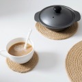 Straw Weave Coaster Handmade Placemat Cup Bowel Pot Mat Pad Holder Tableware Mats Pads Napkins On The Table