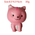 8.5cm Milk cat pink