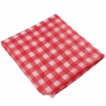 Red Plaid Disposable Plastic Table Covers Banquet Outdoor Picnic Party Tablecloths