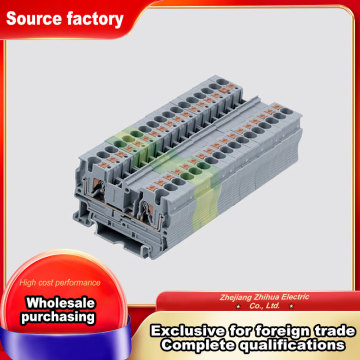 PT4 Plug-in Spring Terminal Blocks
