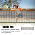 Badminton Foldable Portable PE Volleyball Adults Kids Court Indoor Outdoor Sport Training Backyard Standard Driveway Tennis Net