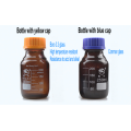 1PC 100ml to 2000ml Lab Brown Screw cap Reagent bottle Amber Sealed bottle Glass Laboratory Sample Bottle