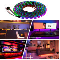 WS2812B WS2812 RGB Led Strip Light Individually Addressable IC SP107E Bluetooth Music ControIIer DC5V Transformer Power SuppIy