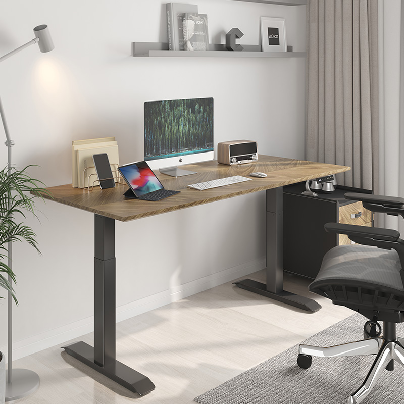 Adjustable L Shaped Desk
