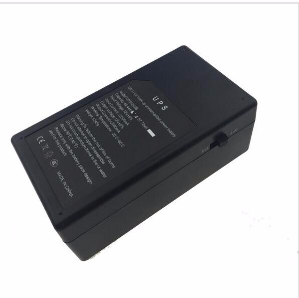 12V1A 14.8W Multipurpose Mini UPS Battery Backup Security Standby Power Power Supply Uninterruptible Power Supply Smart