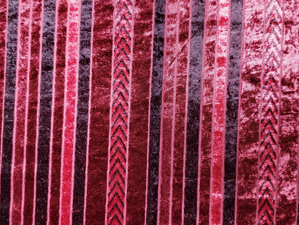 Jacquard Knit Velvet Fabric