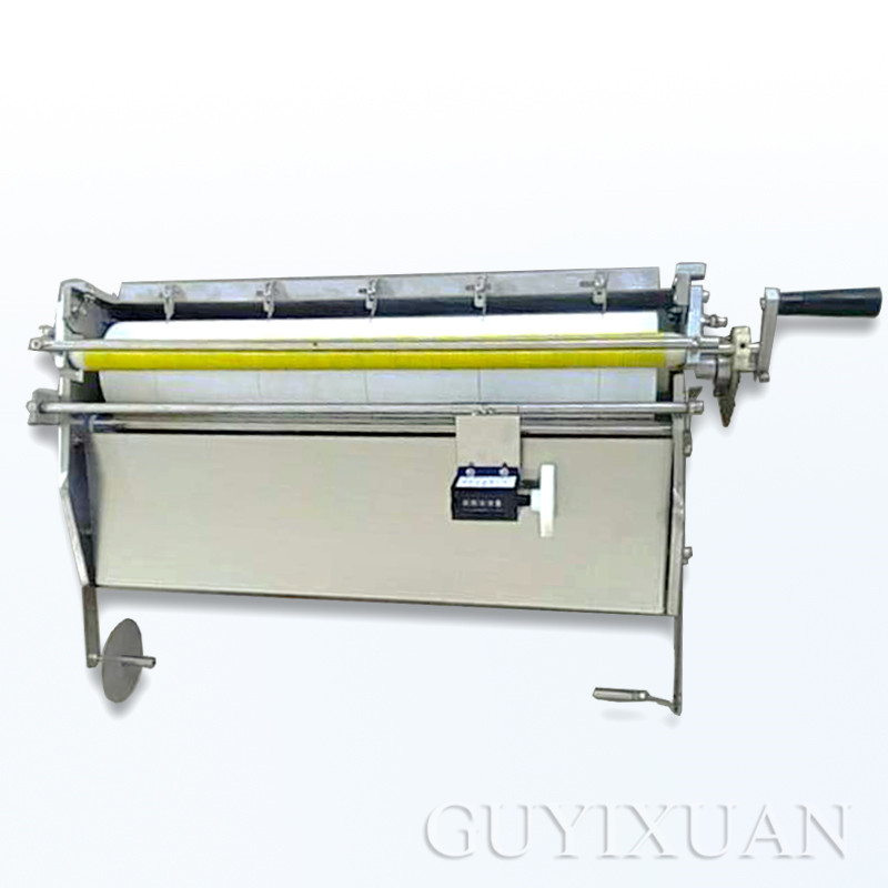 53-70 cm hand operated glue applicator Stainless steel brushing machine Home wallpaper gluing machine