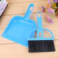 Mini Sweeping Brush Cleaning Small Broom Pan Set Home Office Table Cleaning Tools Desk Portable Pan Panited Set
