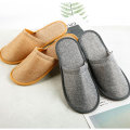 20 pairs Home Guest Indoor Slippers Men Women Hotel Travel Spa Portable Folding Disposable Supplies Unisex Slippers Summer Linen