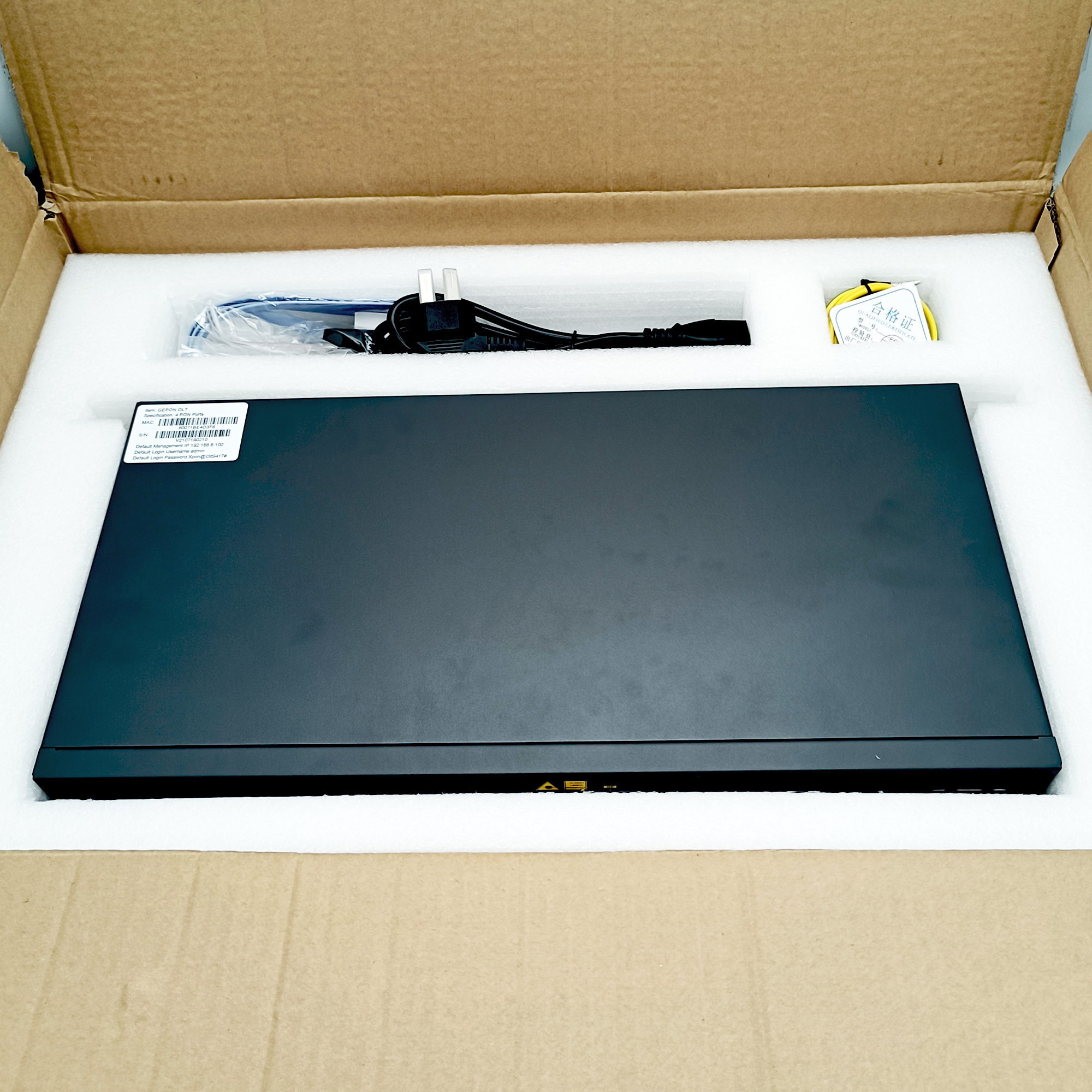 High Quality OEM OLT 4 Port EPON OLT