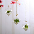 Creative Hanging Decoration Home Garden Hanging Glass Ball Vase Flower Plant Pot Terrarium Container Party Wedding Decor