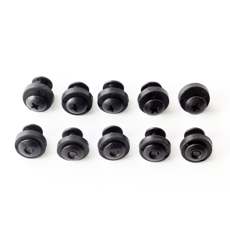 100pcs Tek lok Screw Set Chicago Screw comes with Washer for DIY Kydex Sheath Holster Hand Tool Parts