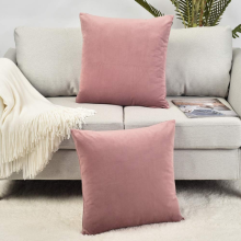 Comfortable Squared Velvet Cushion For Home Deco