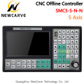 SMC5-5-N-N 5 Axis Stand-alone Motion Controller Offline CNC Controller 500KHz USB Motion Controller 7-inch Large Screen NEWCARVE