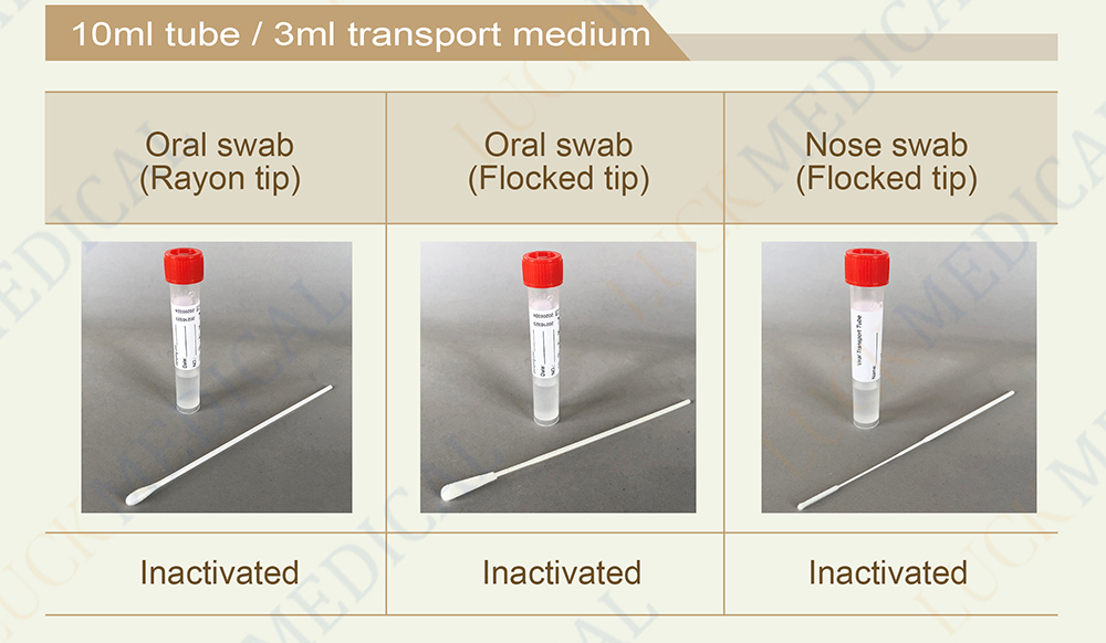 inactive Vrial Transport medium 10ml